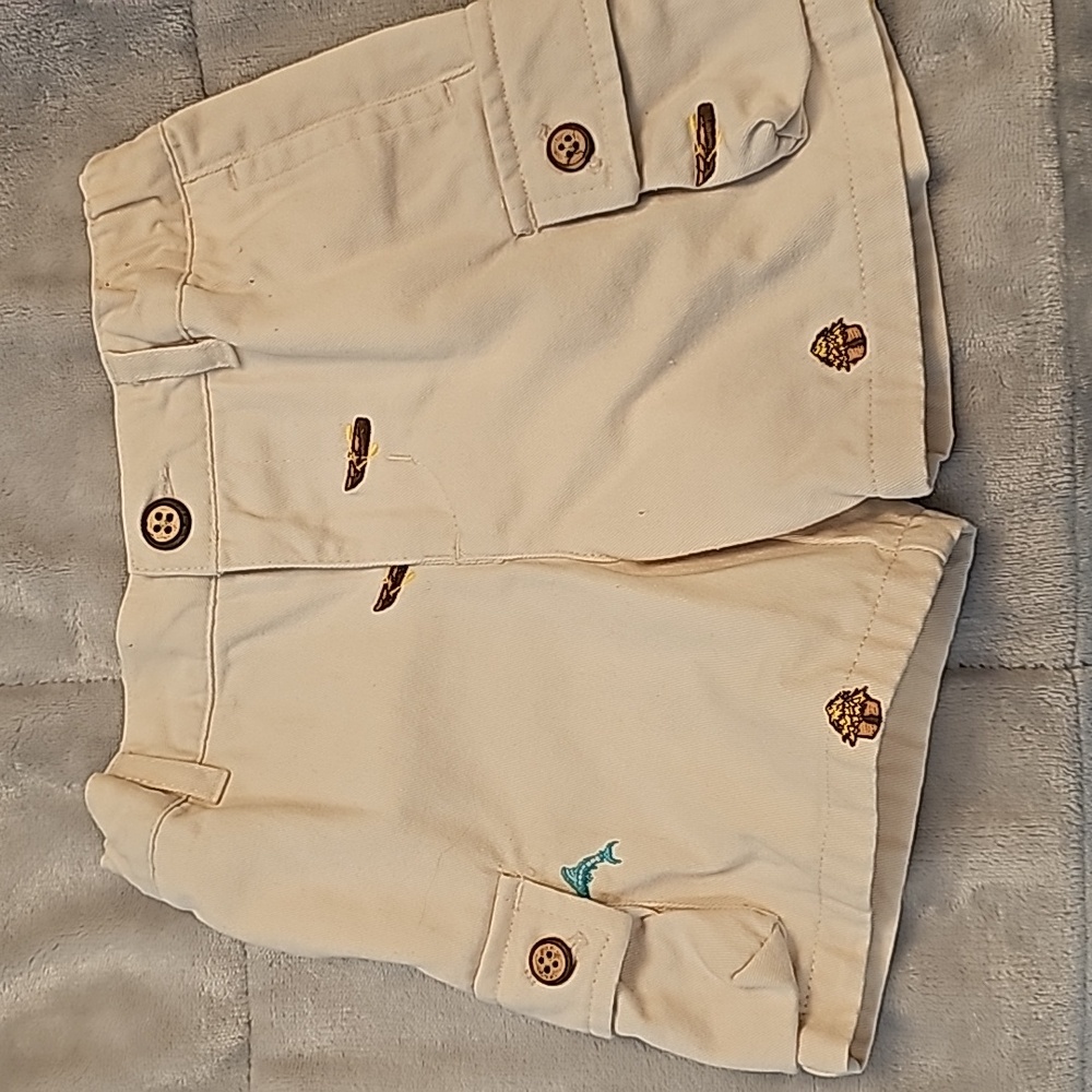 Hartstrings Cargo Style Shorts  3-6 months